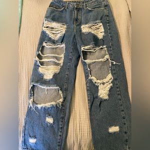 Carmar Denim Distressed Jeans